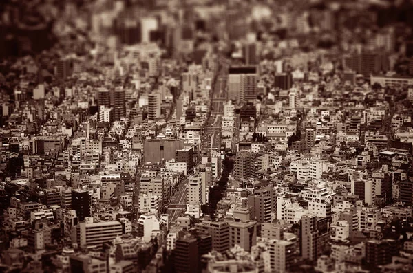 Telhados urbanos de Tóquio — Fotografia de Stock