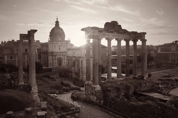 Rome Forum with ruins — Stock Photo, Image