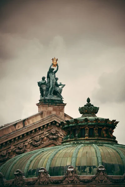 Paris Opera dachu — Zdjęcie stockowe