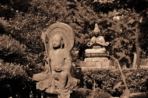 Estatua de Buda en el Templo Sensoji — Foto de Stock