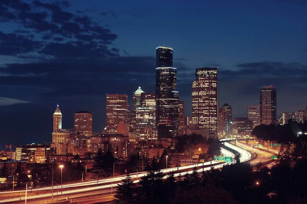 Seattle vista da cidade — Fotografia de Stock