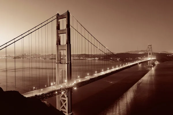 Ponte portão dourado — Fotografia de Stock