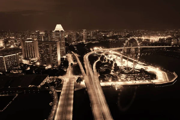 Singapur vista tejados — Foto de Stock