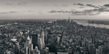 New York şehrinin silüeti