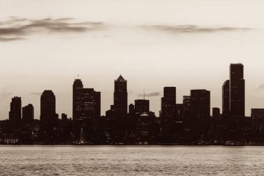Seattle gündoğumu görünümü
