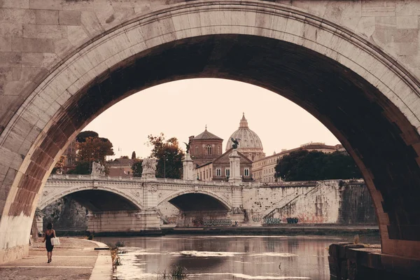 ローマのテベレ川 — ストック写真
