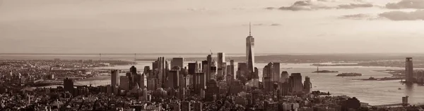 Skyline von New York City — Stockfoto