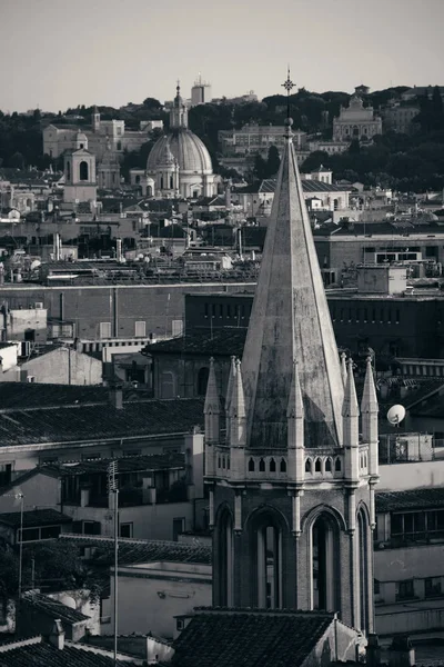 Roma vista sul tetto — Foto Stock