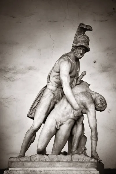 Antyczny posąg w Florencja — Zdjęcie stockowe
