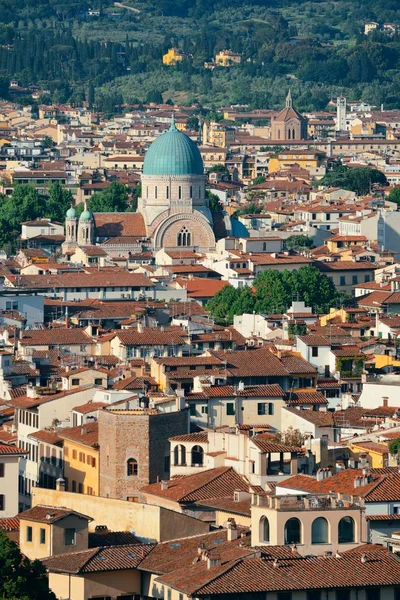 Florence střešní Panorama — Stock fotografie
