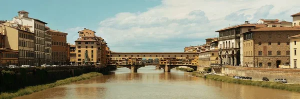 Флоренція Понте Веккіо подання — стокове фото
