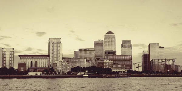 Londra Canary Wharf — Foto Stock