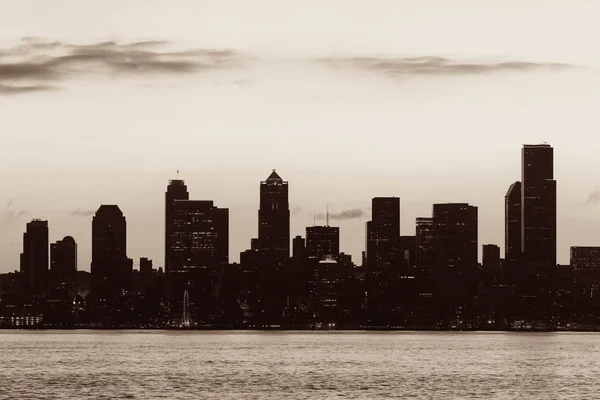 Vista sull'alba di Seattle — Foto Stock
