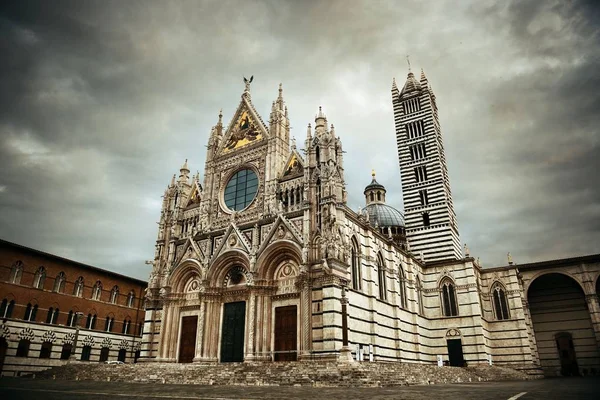 Siena katedrális megtekintése — Stock Fotó