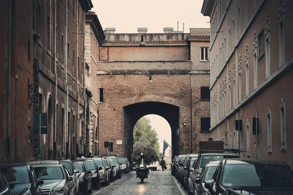 Cidade do Vaticano Vista de rua — Fotografia de Stock