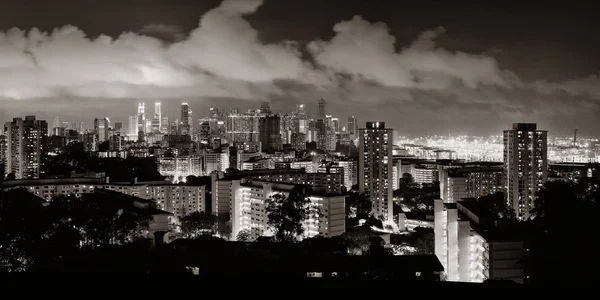 Vista del horizonte de Singapur — Foto de Stock