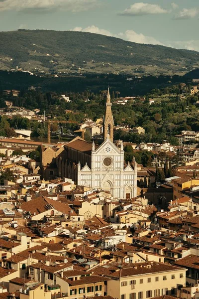 Basilica di Santa Croce Florencia —  Fotos de Stock