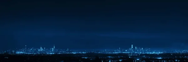 Ciudad de Nueva York skyline — Foto de Stock