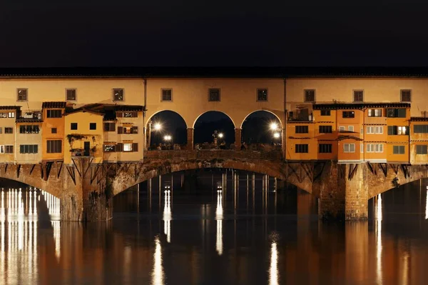 Florence Ponte Vecchio-weergave — Stockfoto