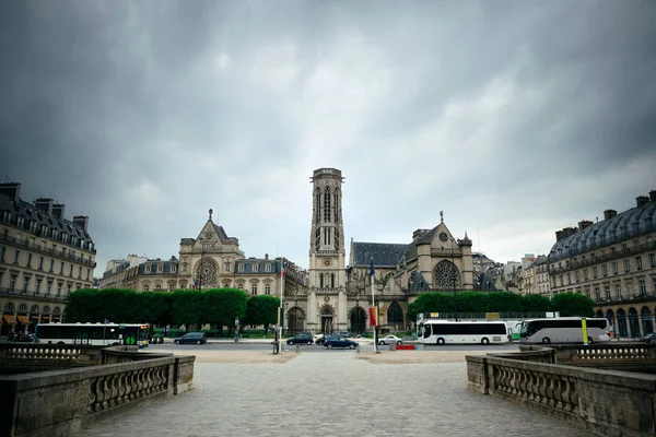 Paris sokak görünümü — Stok fotoğraf