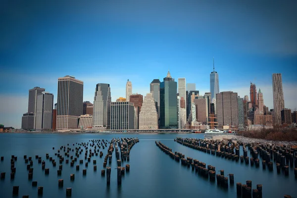 New York City downtown waterfront — Zdjęcie stockowe