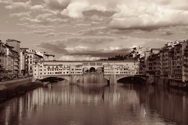 Florencia Ponte Vecchio ver — Foto de Stock