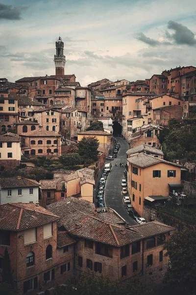 Siena klokkentoren — Stockfoto