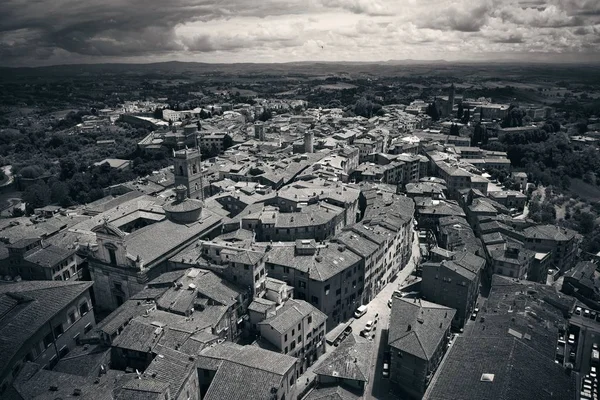 Zobrazení střeše Siena — Stock fotografie