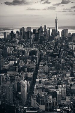 New York şehrinin silüeti