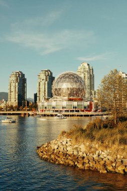 Vancouver city skyline clipart