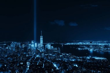 New York şehrinin silüeti