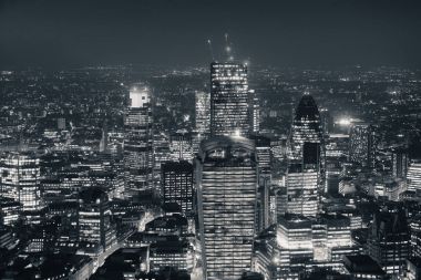 Londra cityscape görünümü