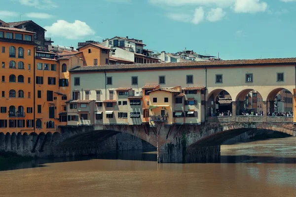 Florence Ponte Vecchio view — Stock Photo, Image