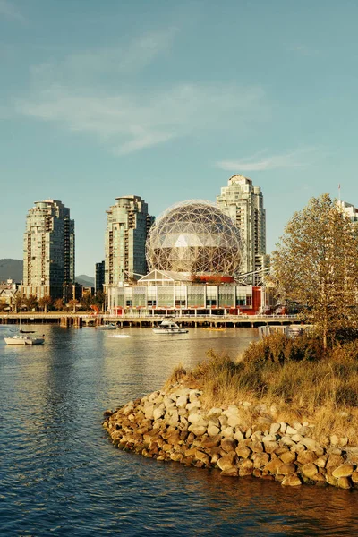 Skyline van de stad van Vancouver — Stockfoto