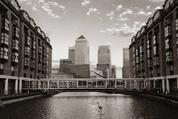 London Canary Wharf — Zdjęcie stockowe