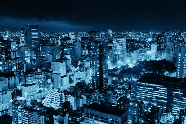 Tokyo urban skyline