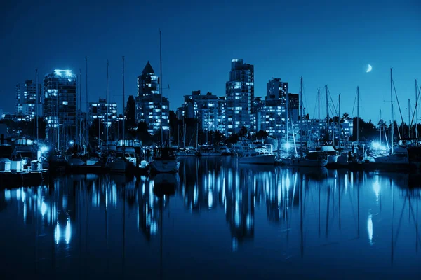 Vancouver city skyline — Stock Photo, Image