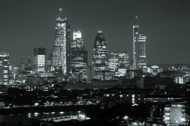 Londra cityscape görünümü