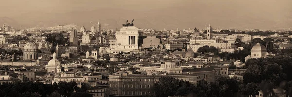 Rome vue sur le toit — Photo