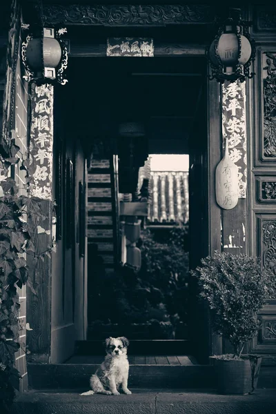 Rua chinesa velha — Fotografia de Stock