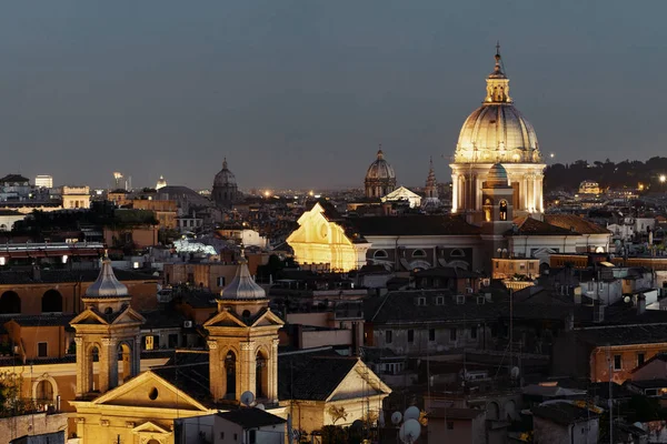 Vista del horizonte de Roma — Foto de Stock