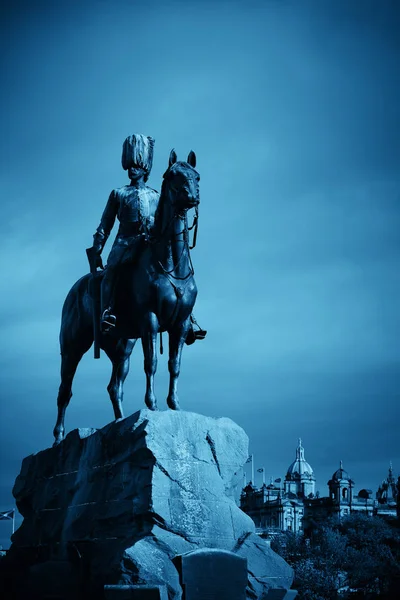 Royal Scots Greys Monument — Stock Photo, Image