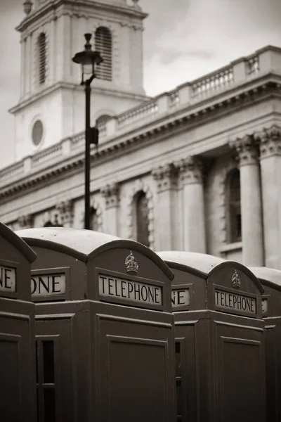 Cajas telefónicas de Londres —  Fotos de Stock