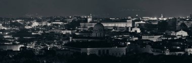 Roma manzarası gece görünümü