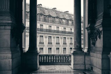 Paris görünümü balkon