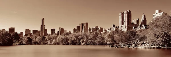 Central Park in het najaar, New York — Stockfoto