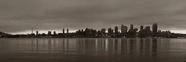 シアトル都市スカイライン ビュー — ストック写真