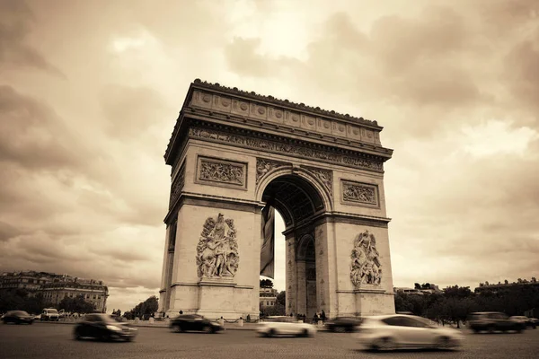 Paris vista de rua — Fotografia de Stock