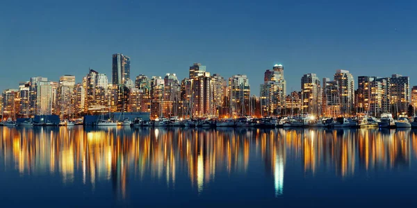 Vancouver panorama del centro —  Fotos de Stock
