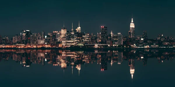 Midtown manhattan panoramę — Zdjęcie stockowe